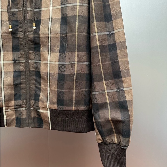 Louis Vuitton Logo Jacquard Hooded Jacket - Picture 9 of 11